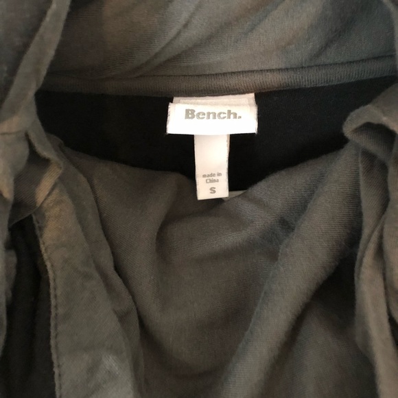Bench black small fitted cowl neck sweatshirt - Picture 2 of 5
